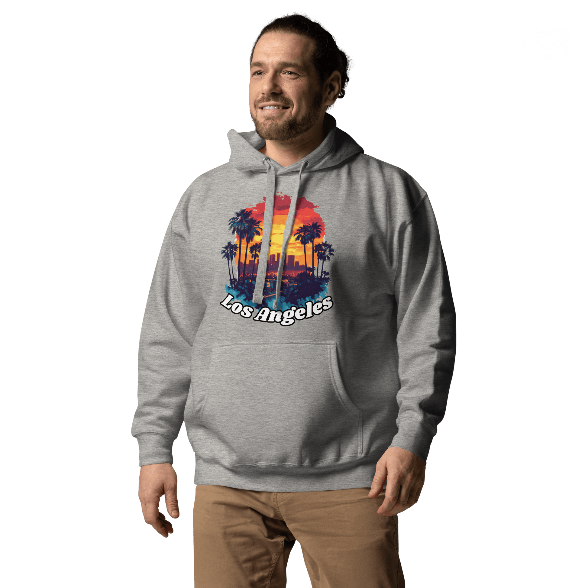 Unisex Premium Kapuzenpullover "Los Angeles" - Artexio