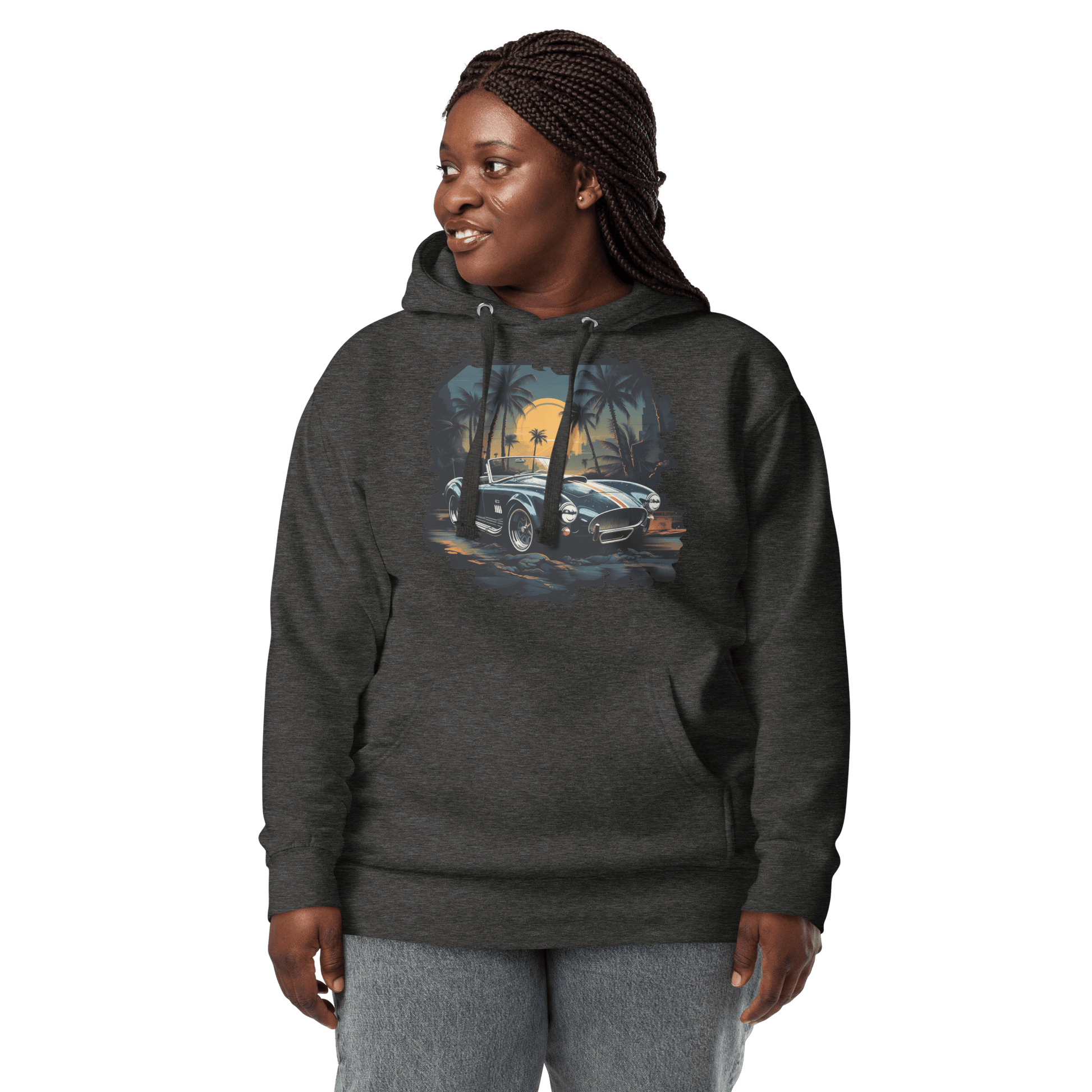 Unisex Premium Kapuzenpullover "Shelby Cobra" - Artexio