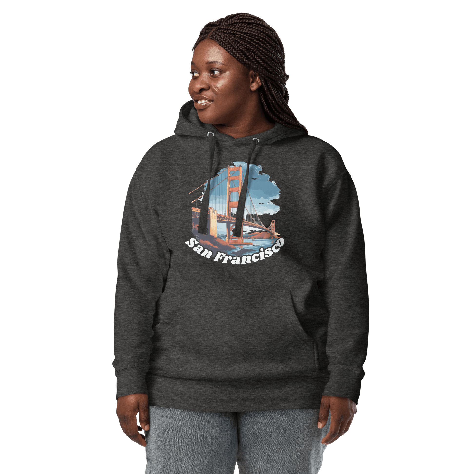 Unisex Premium Kapuzenpullover "San Francisco" - Artexio