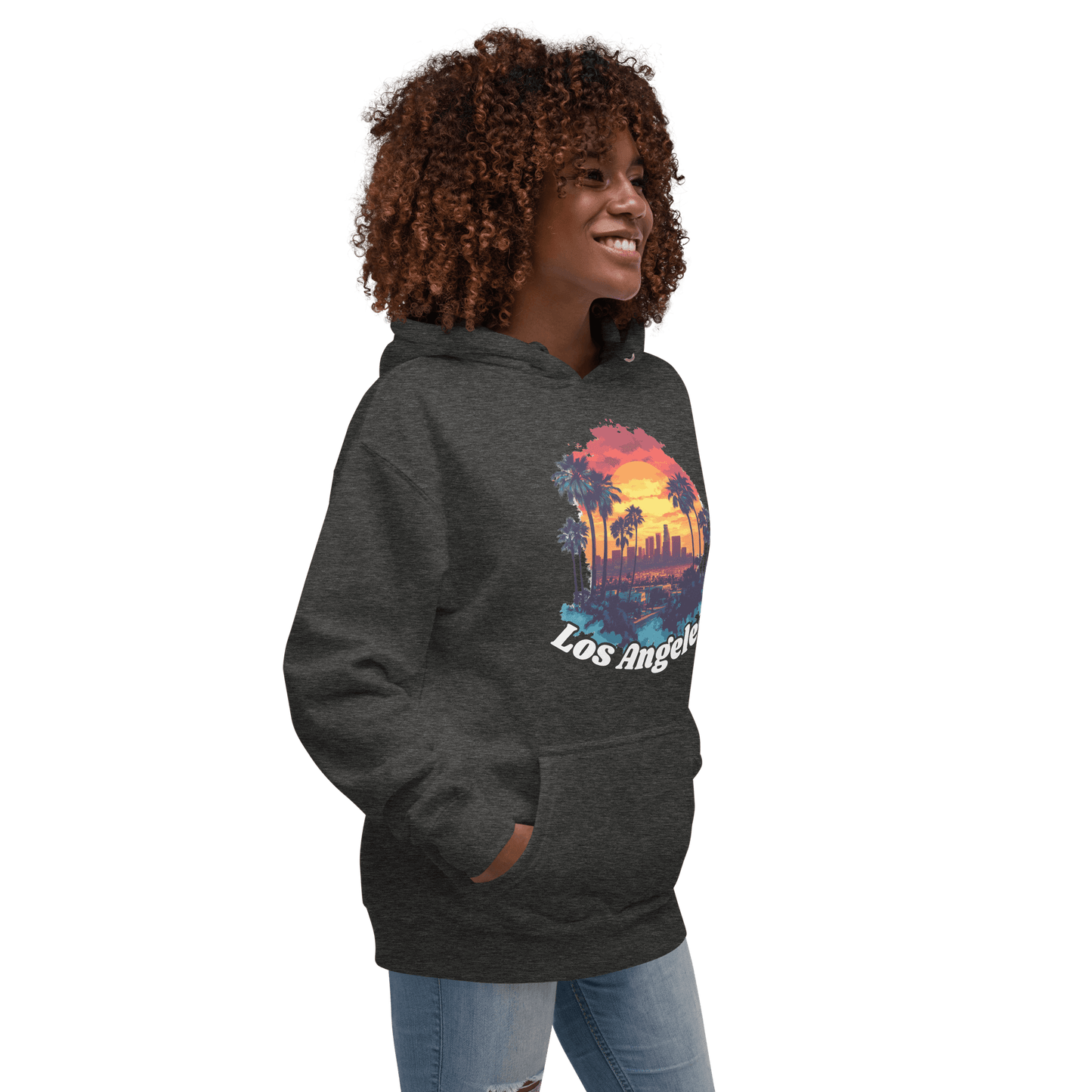 Unisex Premium Kapuzenpullover "Los Angeles" - Artexio