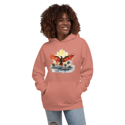 Unisex Premium Kapuzenpullover "Firebird" - Artexio