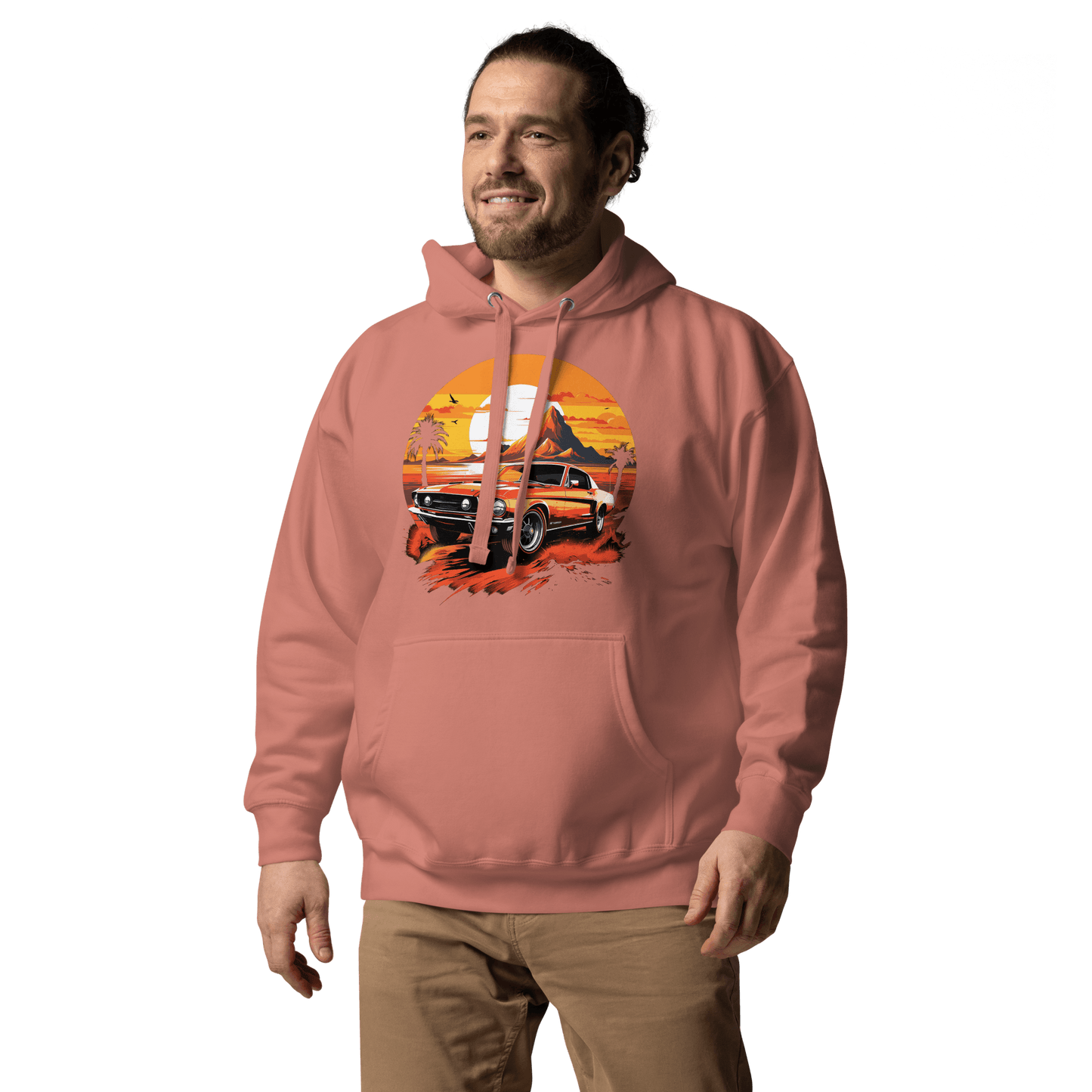 Unisex Premium Kapuzenpullover "Ford Mustang" - Artexio