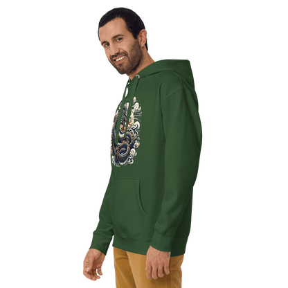 Unisex Premium Kapuzenpullover "Drache" - Artexio