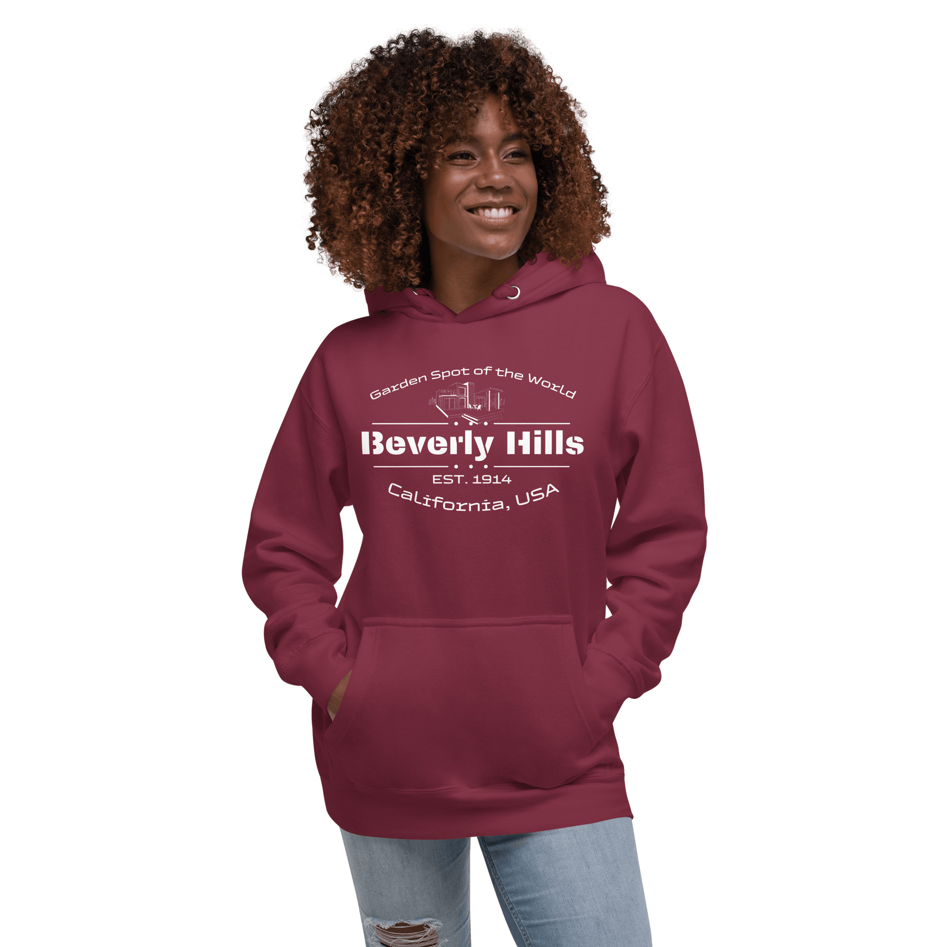 Unisex Premium Kapuzenpullover "Beverly Hills" - Artexio