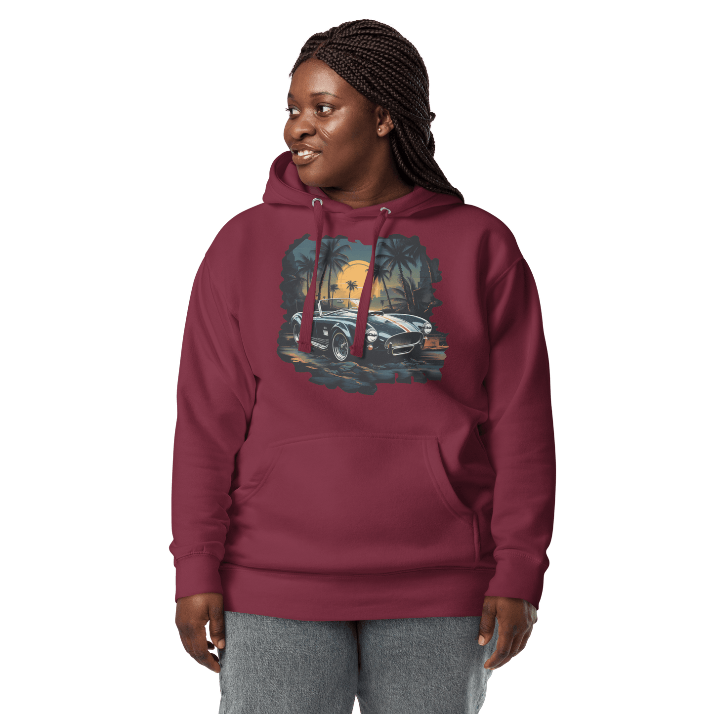 Unisex Premium Kapuzenpullover "Shelby Cobra" - Artexio