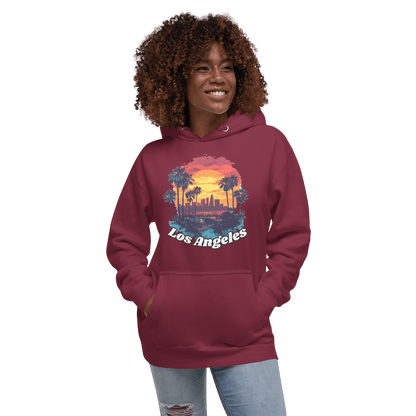 Unisex Premium Kapuzenpullover "Los Angeles" - Artexio