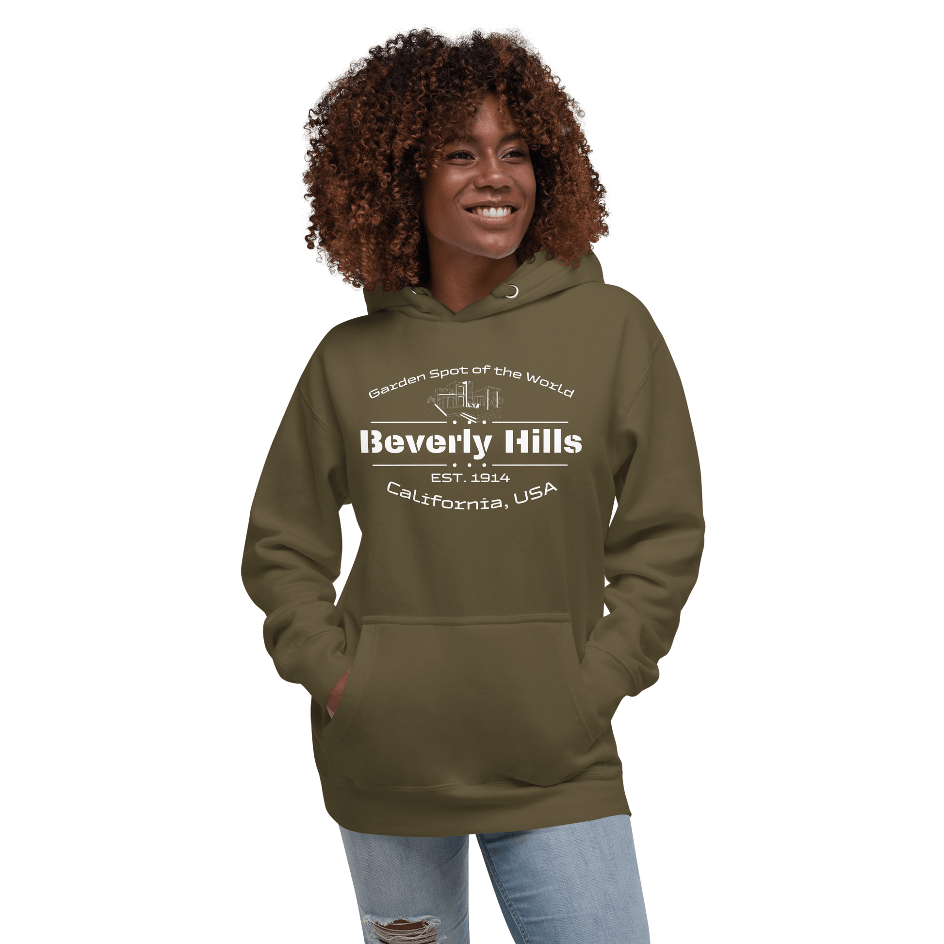 Unisex Premium Kapuzenpullover "Beverly Hills" - Artexio