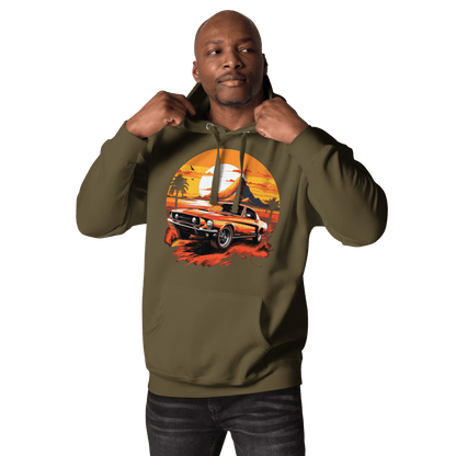 Unisex Premium Kapuzenpullover "Ford Mustang" - Artexio