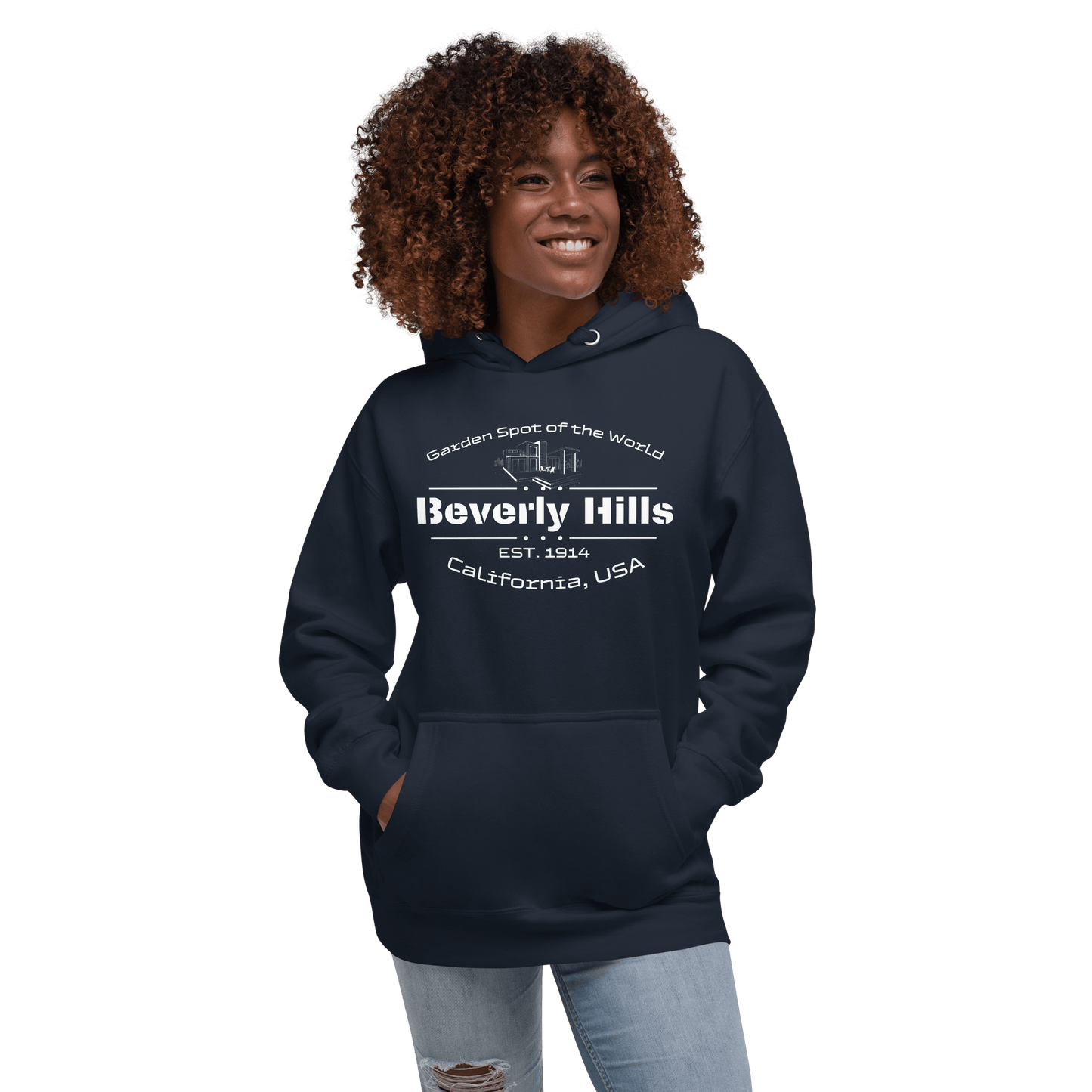 Unisex Premium Kapuzenpullover "Beverly Hills" - Artexio