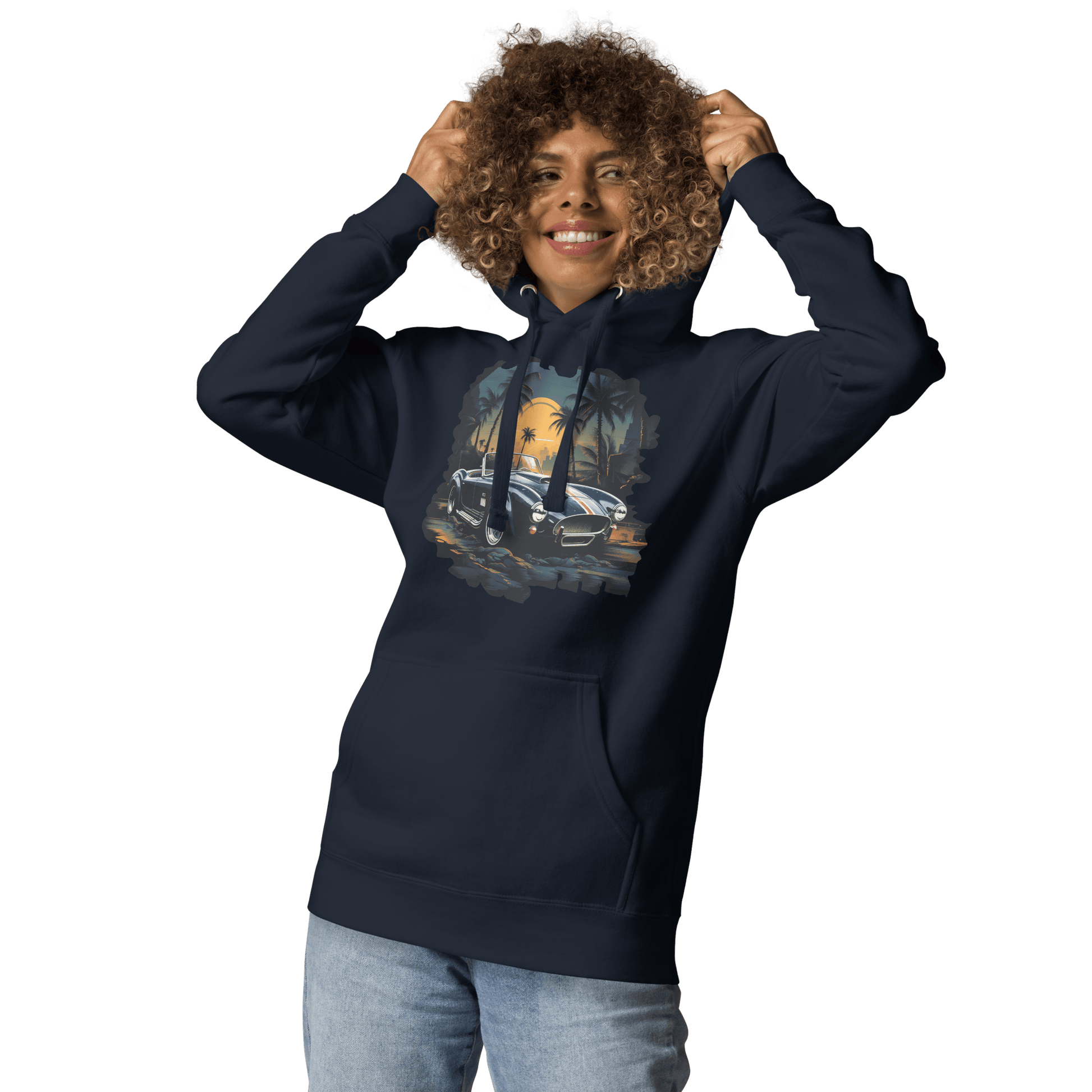 Unisex Premium Kapuzenpullover "Shelby Cobra" - Artexio