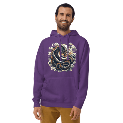 Unisex Premium Kapuzenpullover "Drache" - Artexio