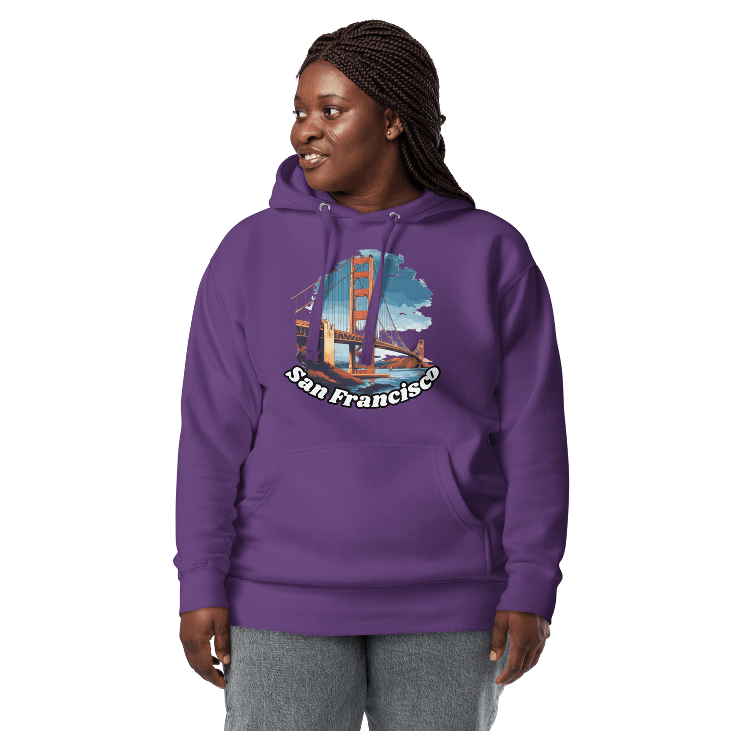 Unisex Premium Kapuzenpullover "San Francisco" - Artexio