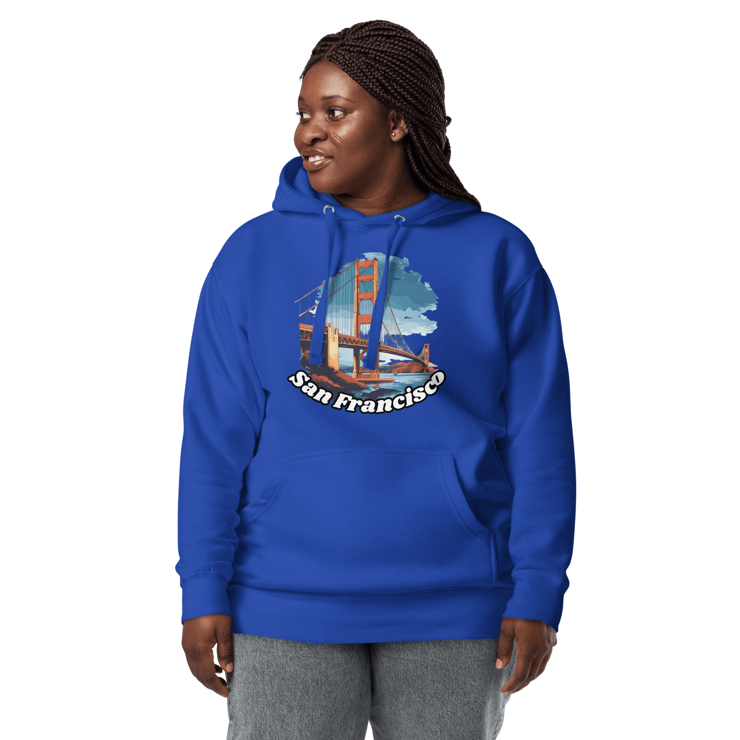 Unisex Premium Kapuzenpullover "San Francisco" - Artexio