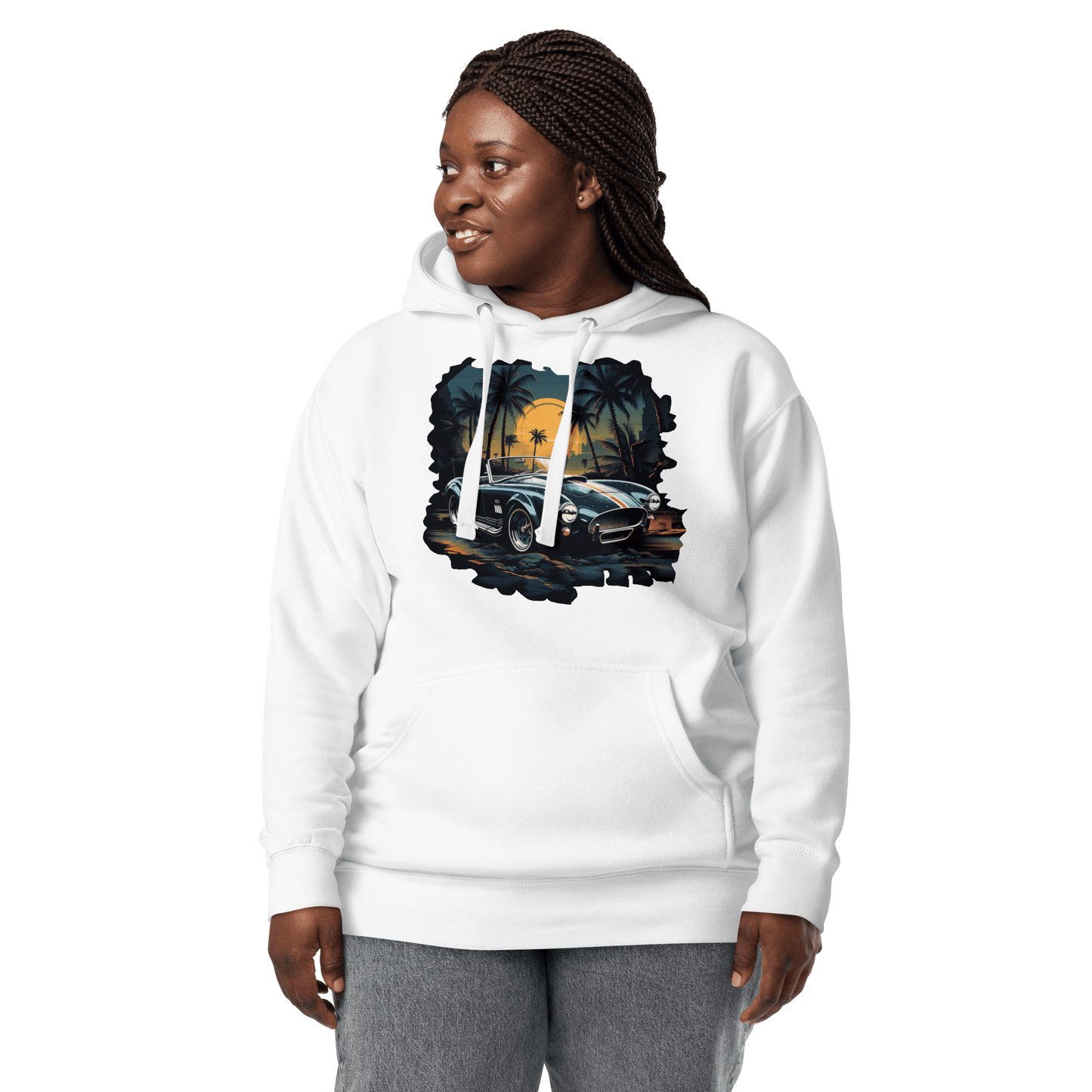 Unisex Premium Kapuzenpullover "Shelby Cobra" - Artexio