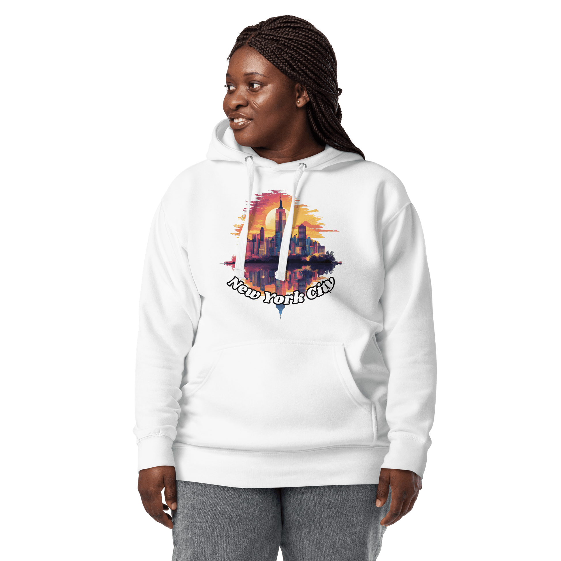 Unisex Premium Kapuzenpullover "New York City" - Artexio