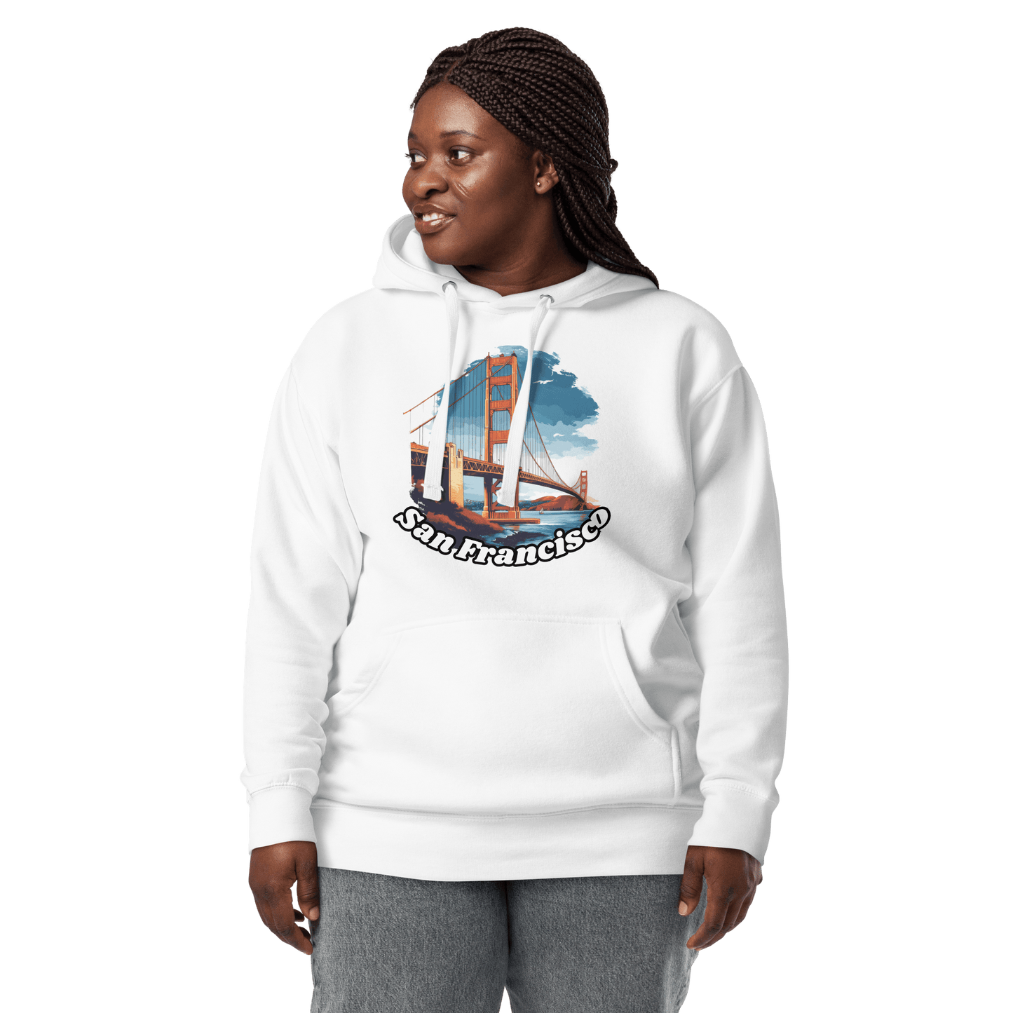 Unisex Premium Kapuzenpullover "San Francisco" - Artexio