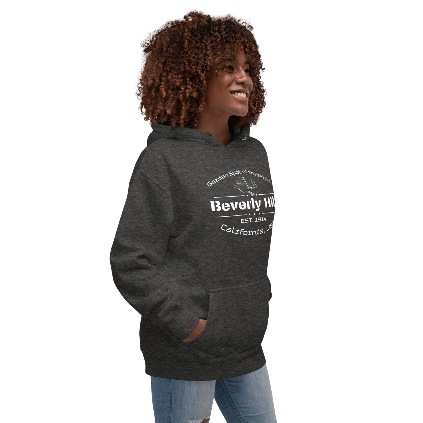 Unisex Premium Kapuzenpullover "Beverly Hills" - Artexio