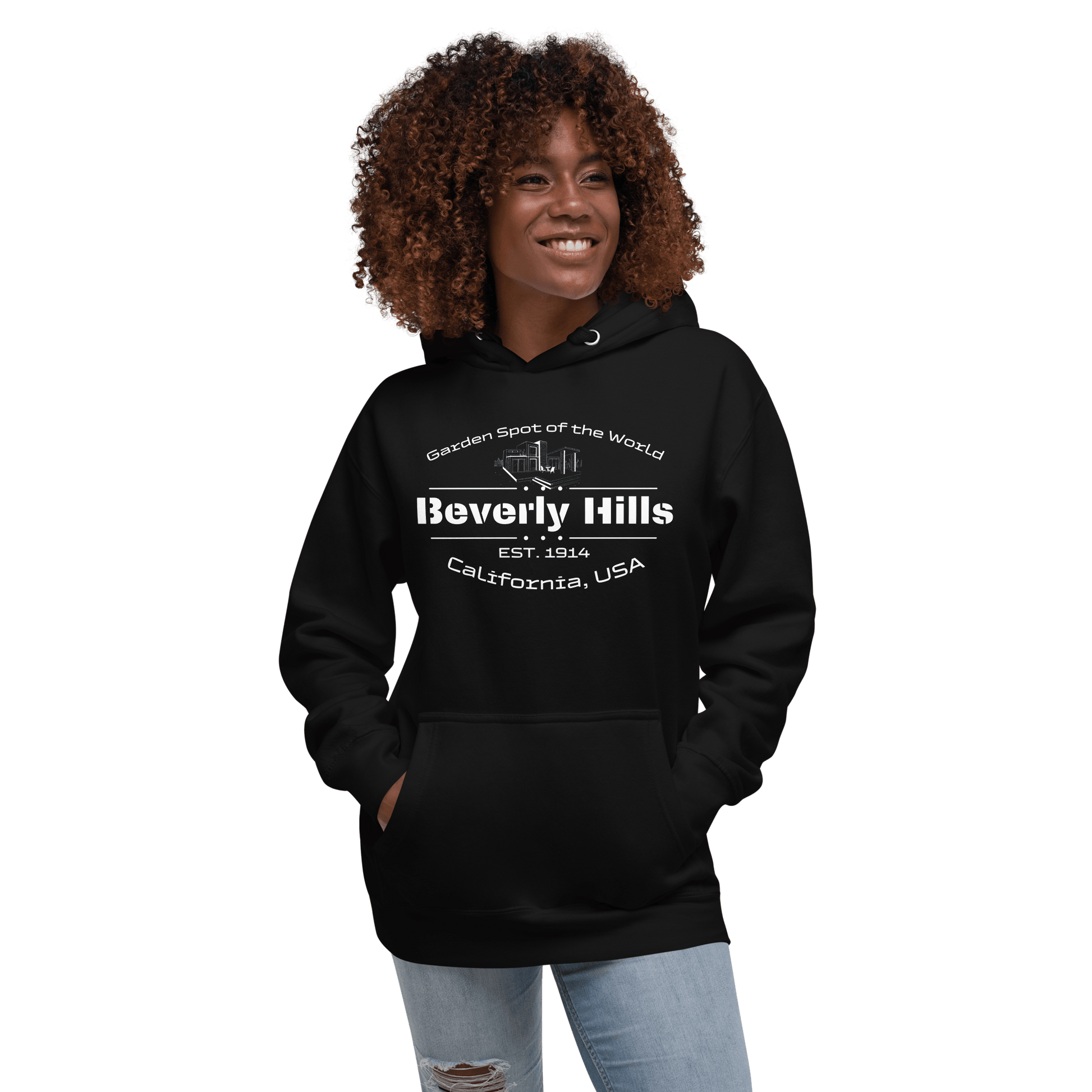 Unisex Premium Kapuzenpullover "Beverly Hills" - Artexio