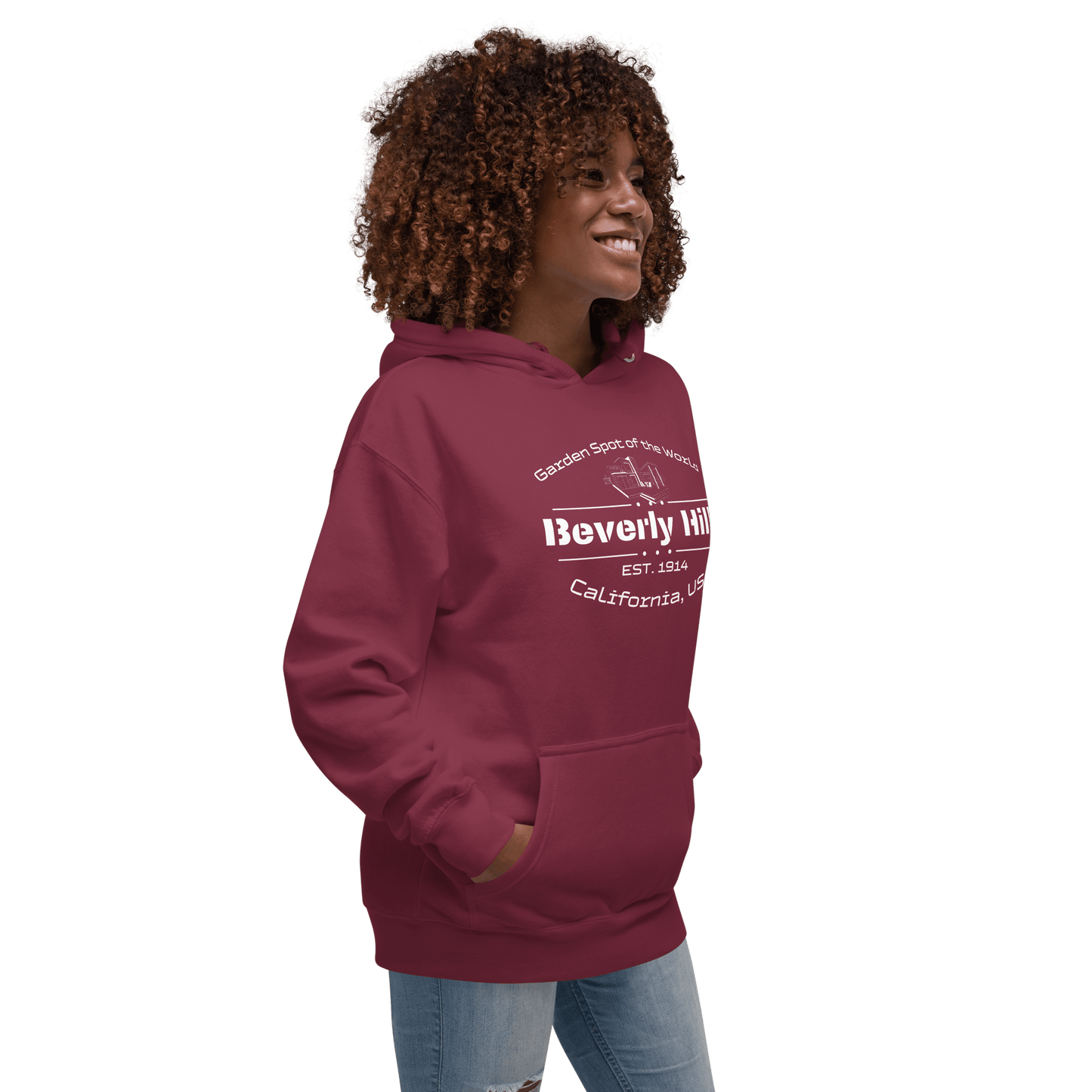 Unisex Premium Kapuzenpullover "Beverly Hills" - Artexio