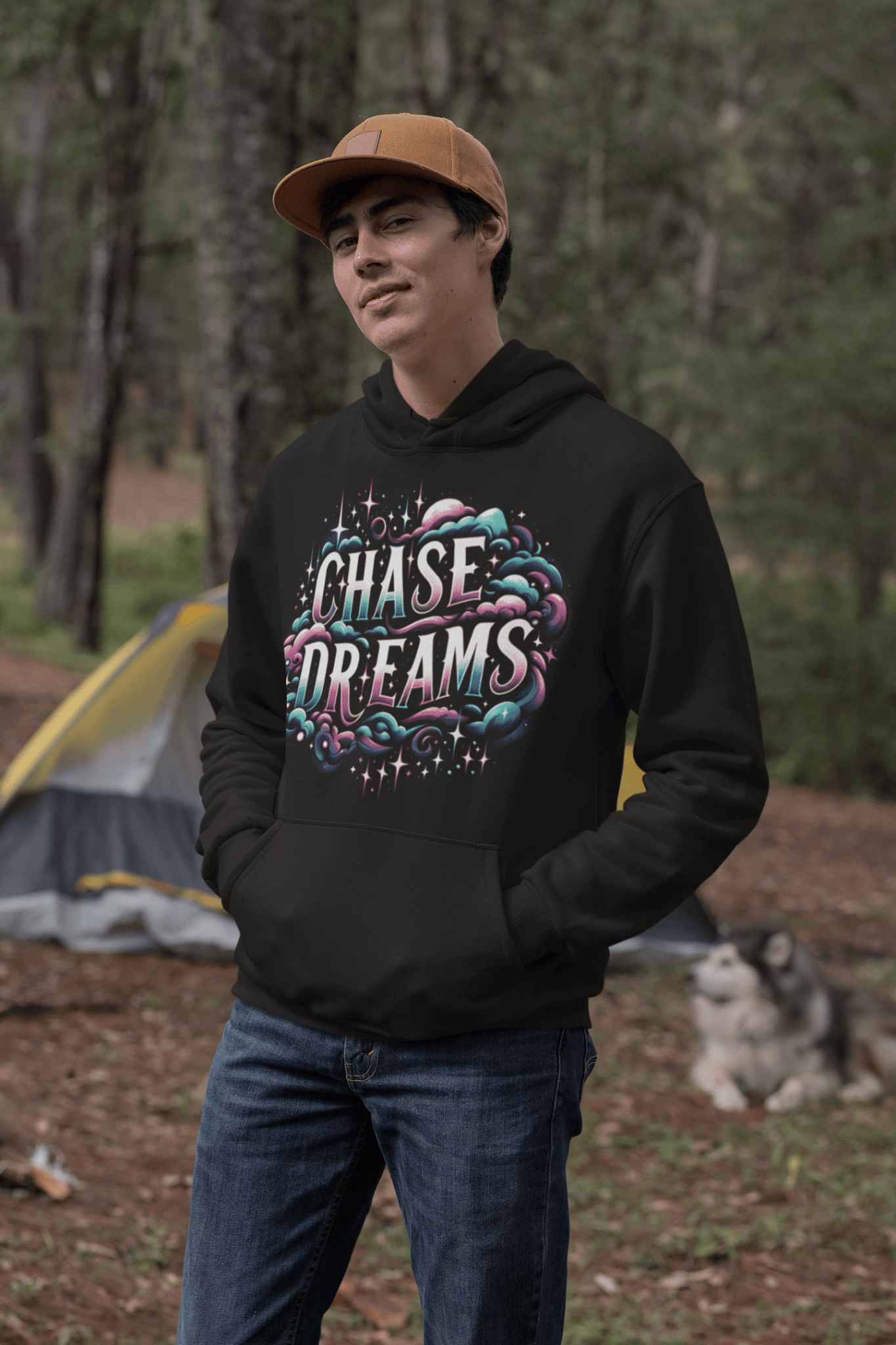 Unisex Premium Kapuzenpullover "Chase Dreams" - Artexio