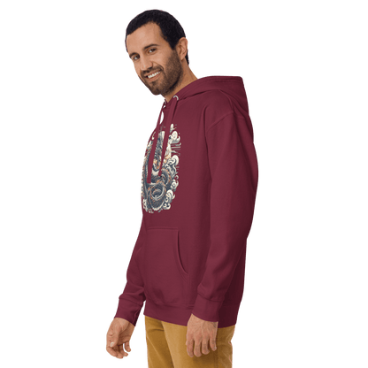 Unisex Premium Kapuzenpullover "Drache" - Artexio