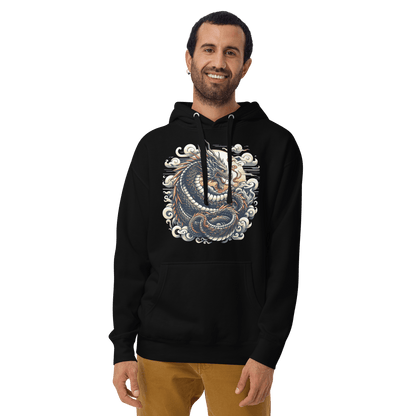 Unisex Premium Kapuzenpullover "Drache" - Artexio