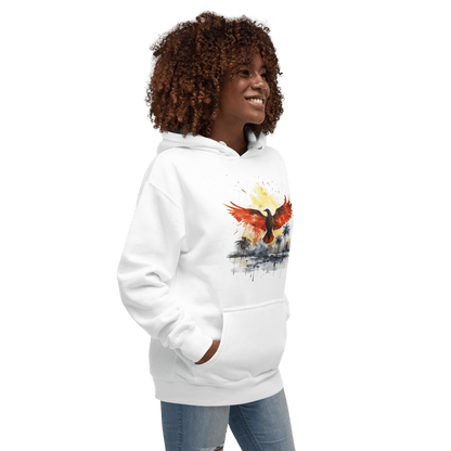 Unisex Premium Kapuzenpullover "Firebird" - Artexio