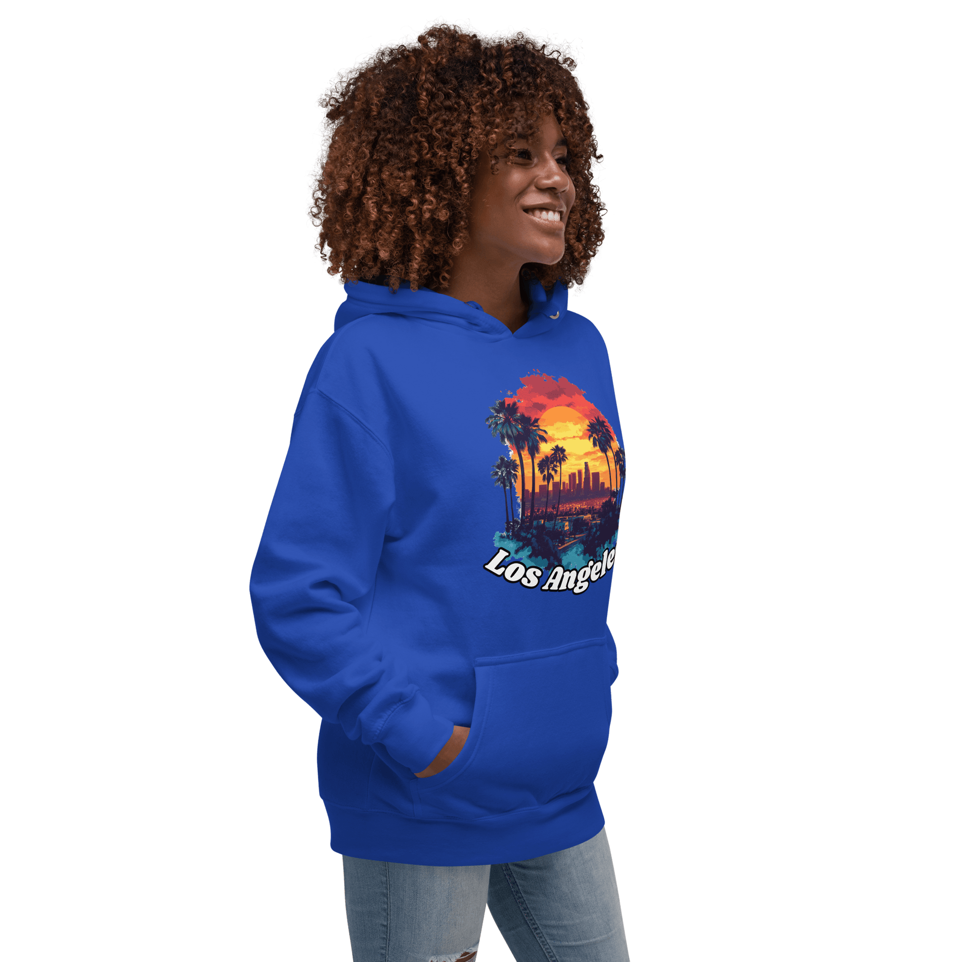 Unisex Premium Kapuzenpullover "Los Angeles" - Artexio