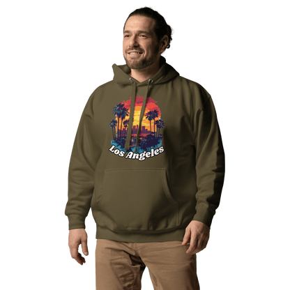 Unisex Premium Kapuzenpullover "Los Angeles" - Artexio