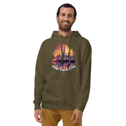 Unisex Premium Kapuzenpullover "New York City" - Artexio