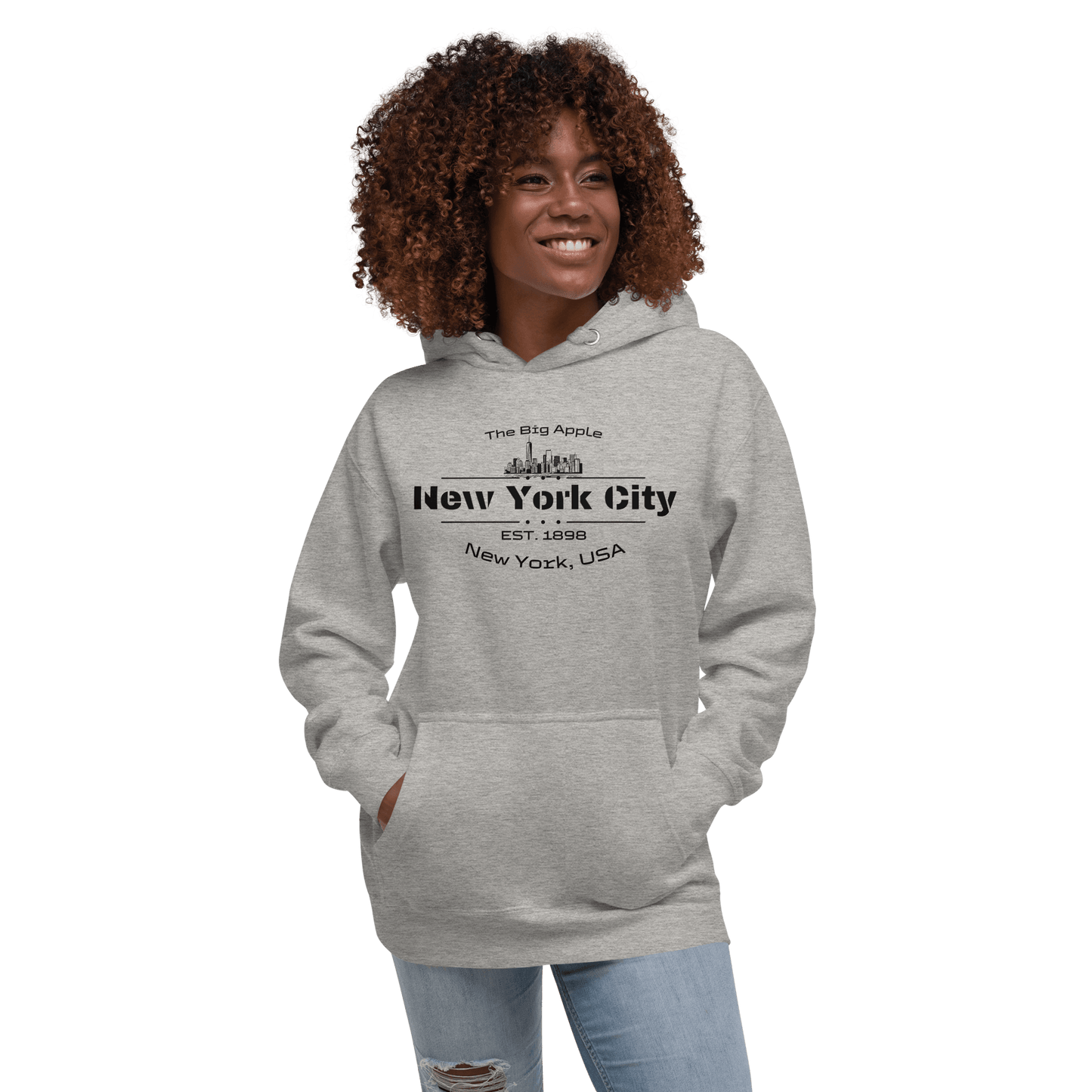 Unisex Premium Kapuzenpullover "New York City" - Artexio