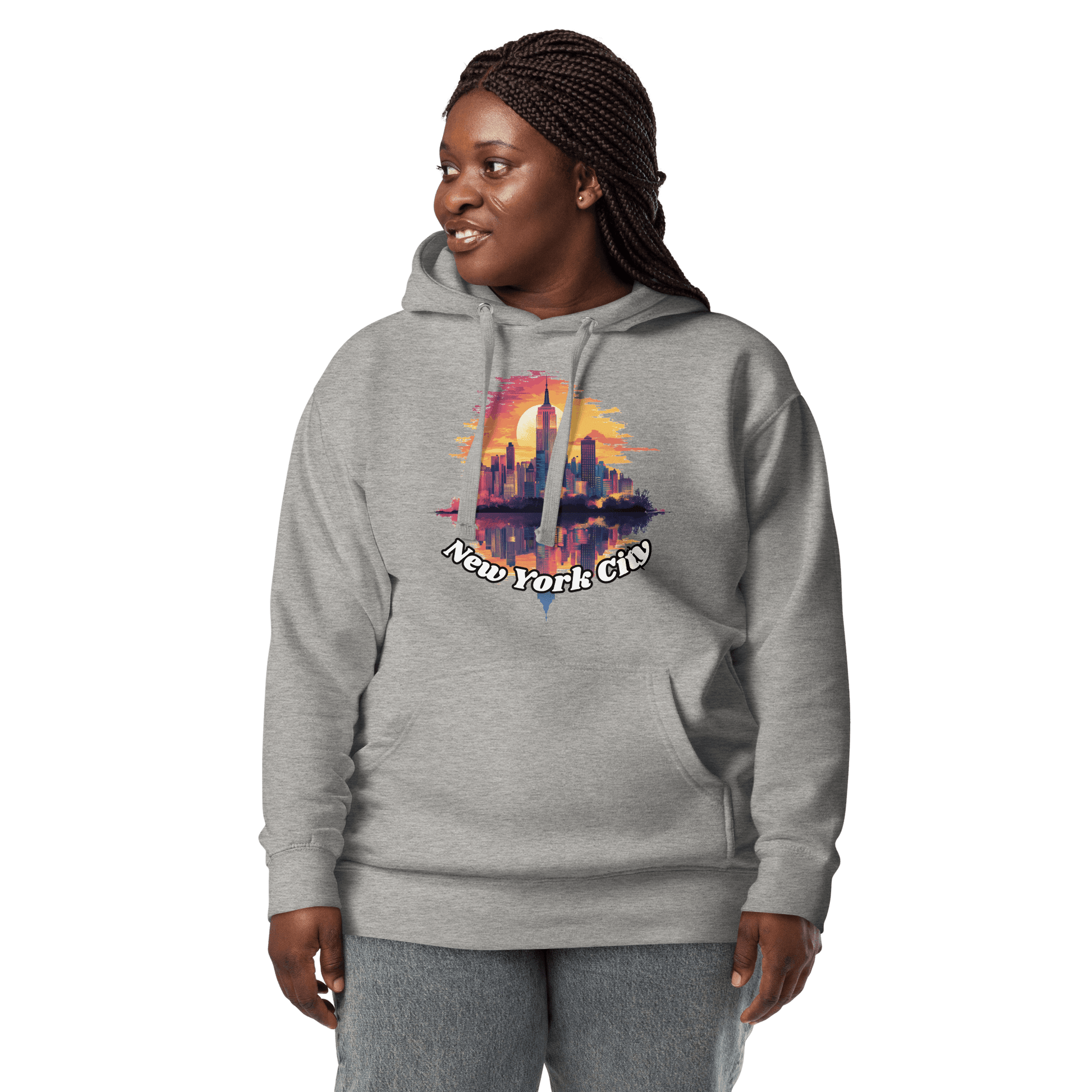 Unisex Premium Kapuzenpullover "New York City" - Artexio