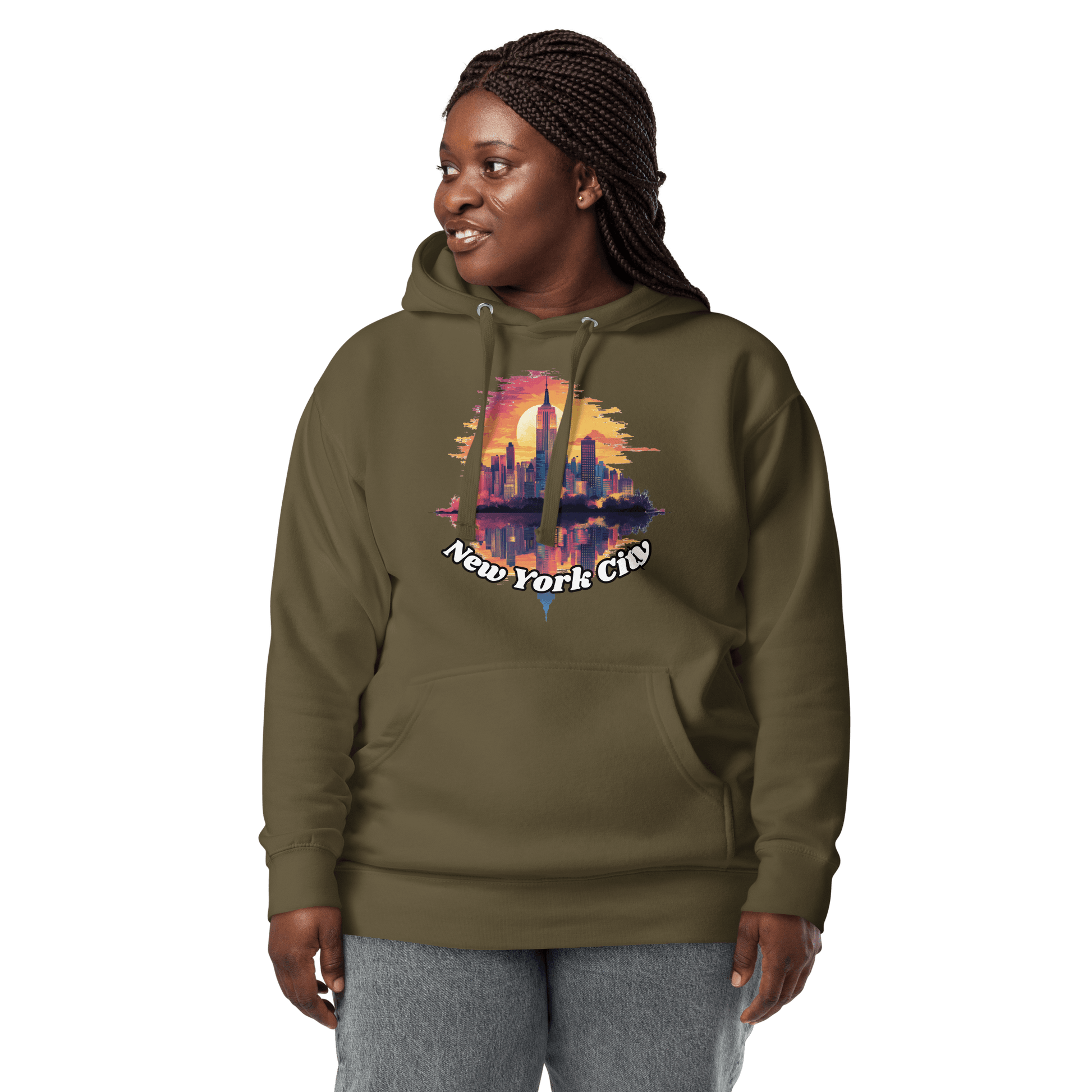 Unisex Premium Kapuzenpullover "New York City" - Artexio