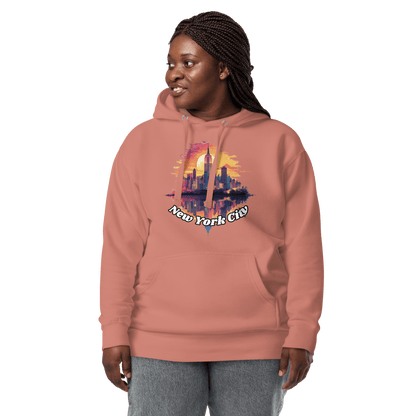 Unisex Premium Kapuzenpullover "New York City" - Artexio