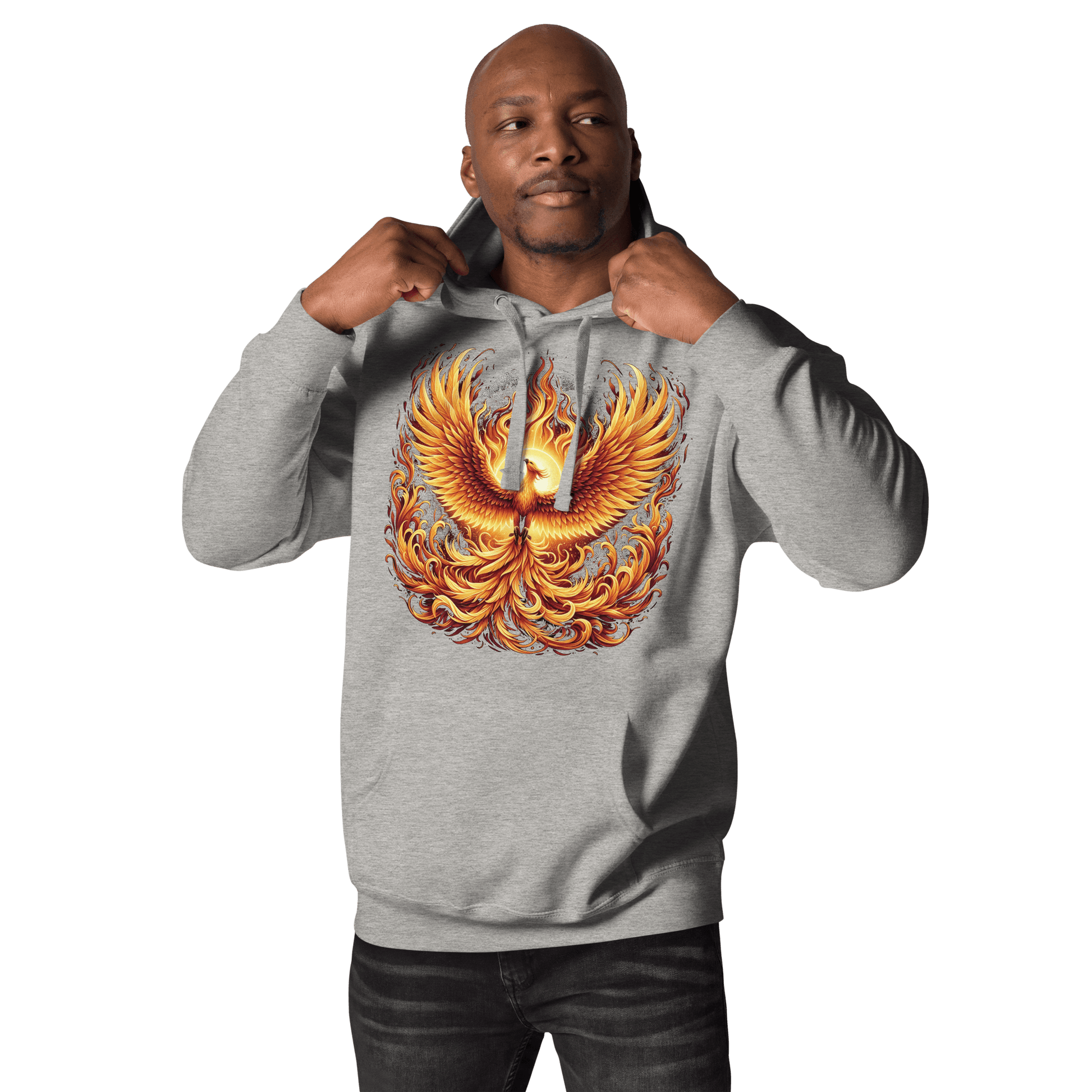 Unisex Premium Kapuzenpullover "Phoenix" - Artexio