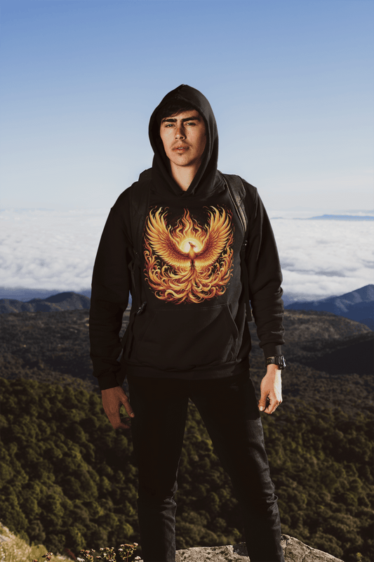 Unisex Premium Kapuzenpullover "Phoenix" - Artexio