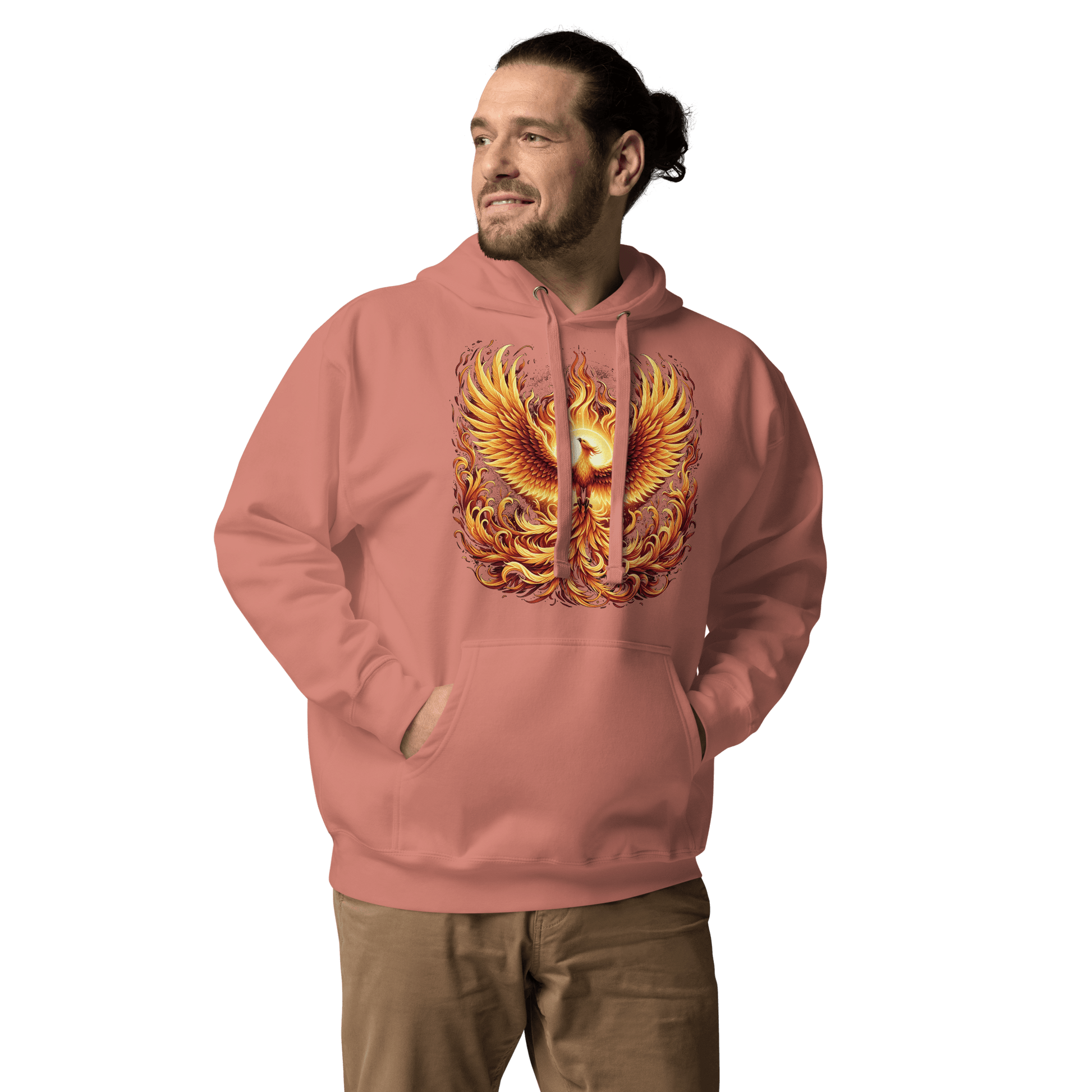 Unisex Premium Kapuzenpullover "Phoenix" - Artexio