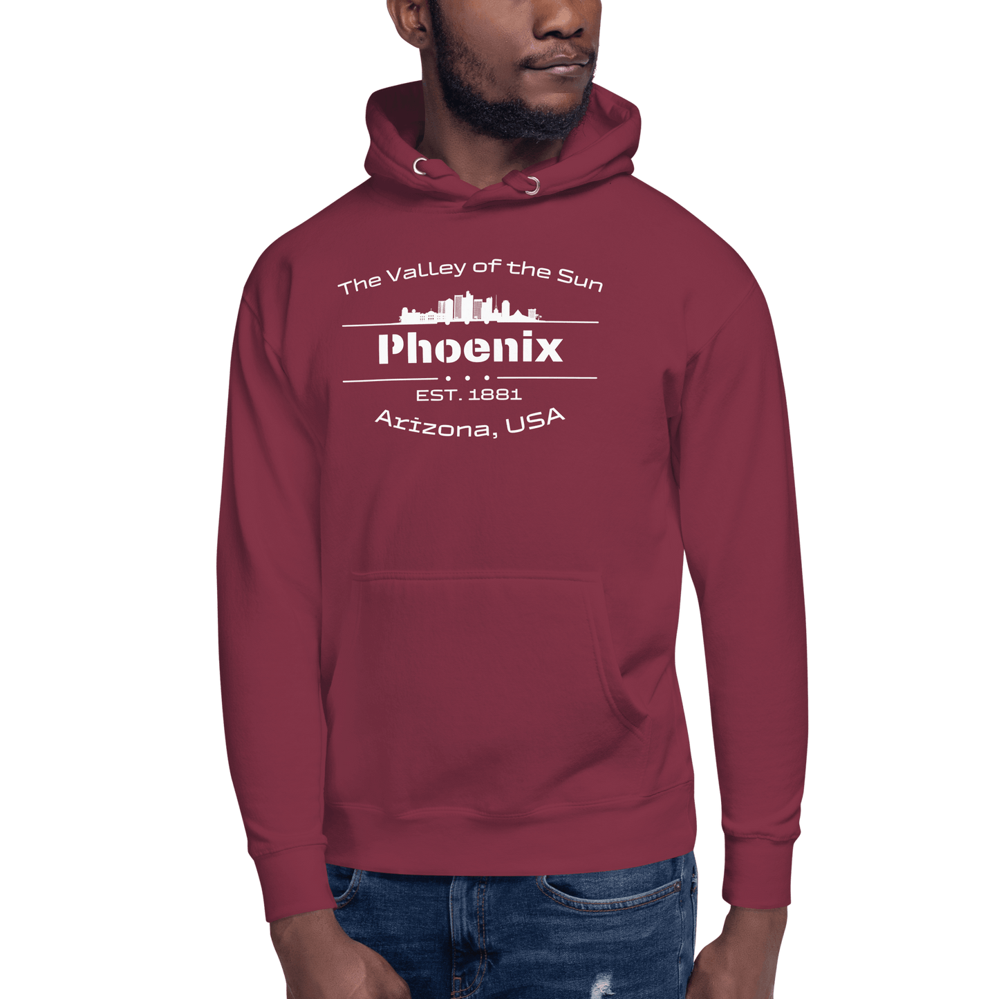 Unisex Premium Kapuzenpullover "Phoenix" - Artexio