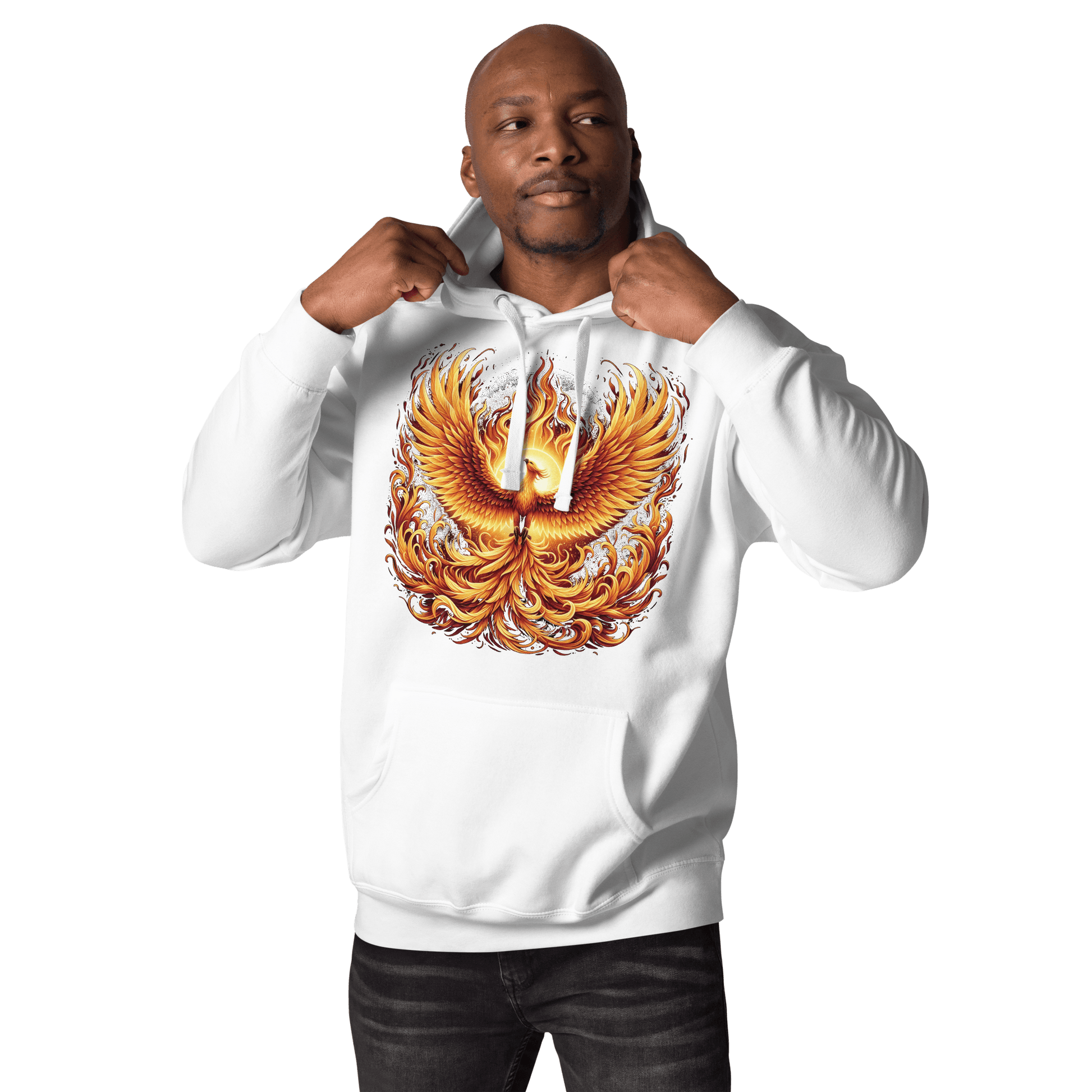 Unisex Premium Kapuzenpullover "Phoenix" - Artexio