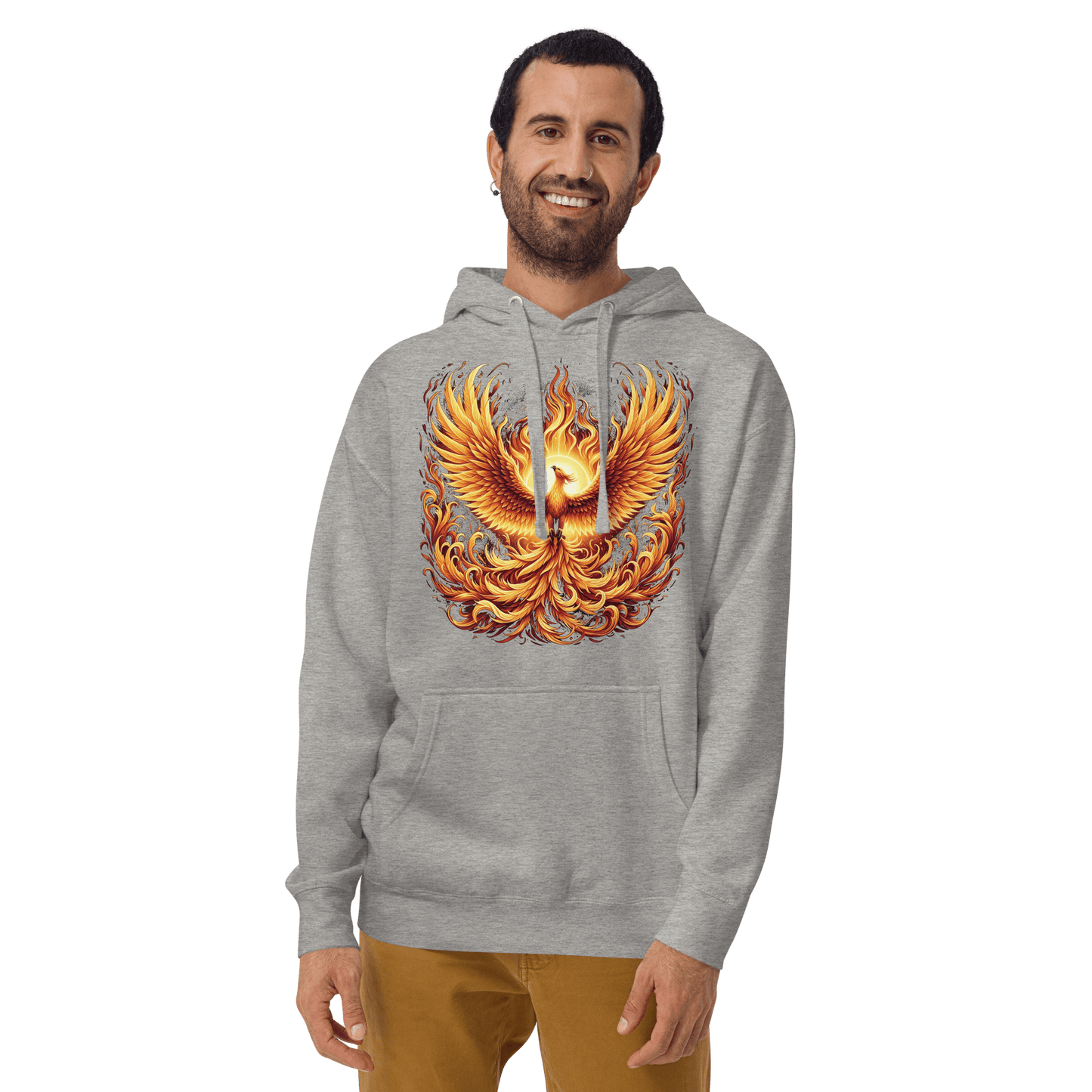 Unisex Premium Kapuzenpullover "Phoenix" - Artexio