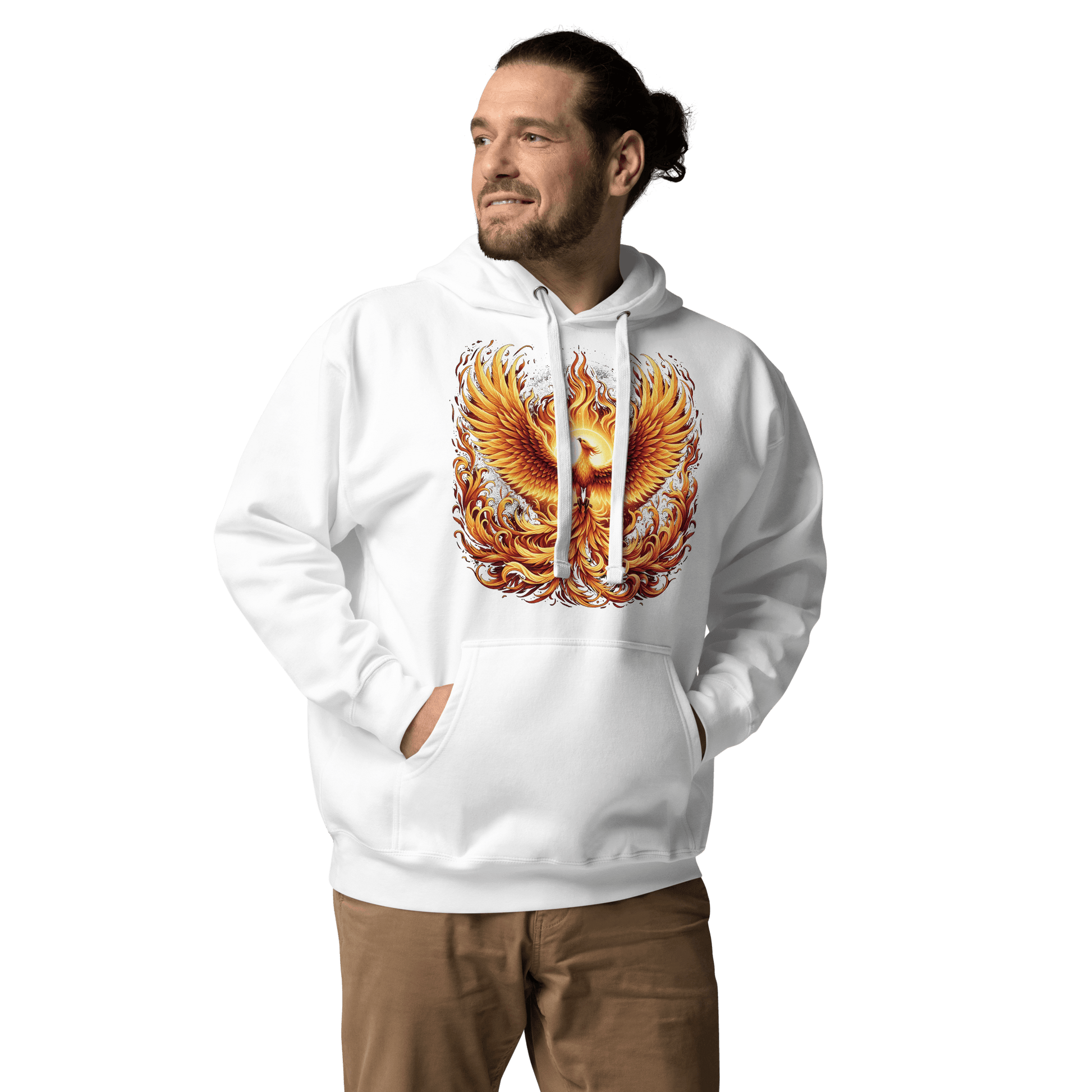 Unisex Premium Kapuzenpullover "Phoenix" - Artexio