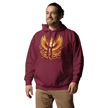 Unisex Premium Kapuzenpullover "Phoenix" - Artexio