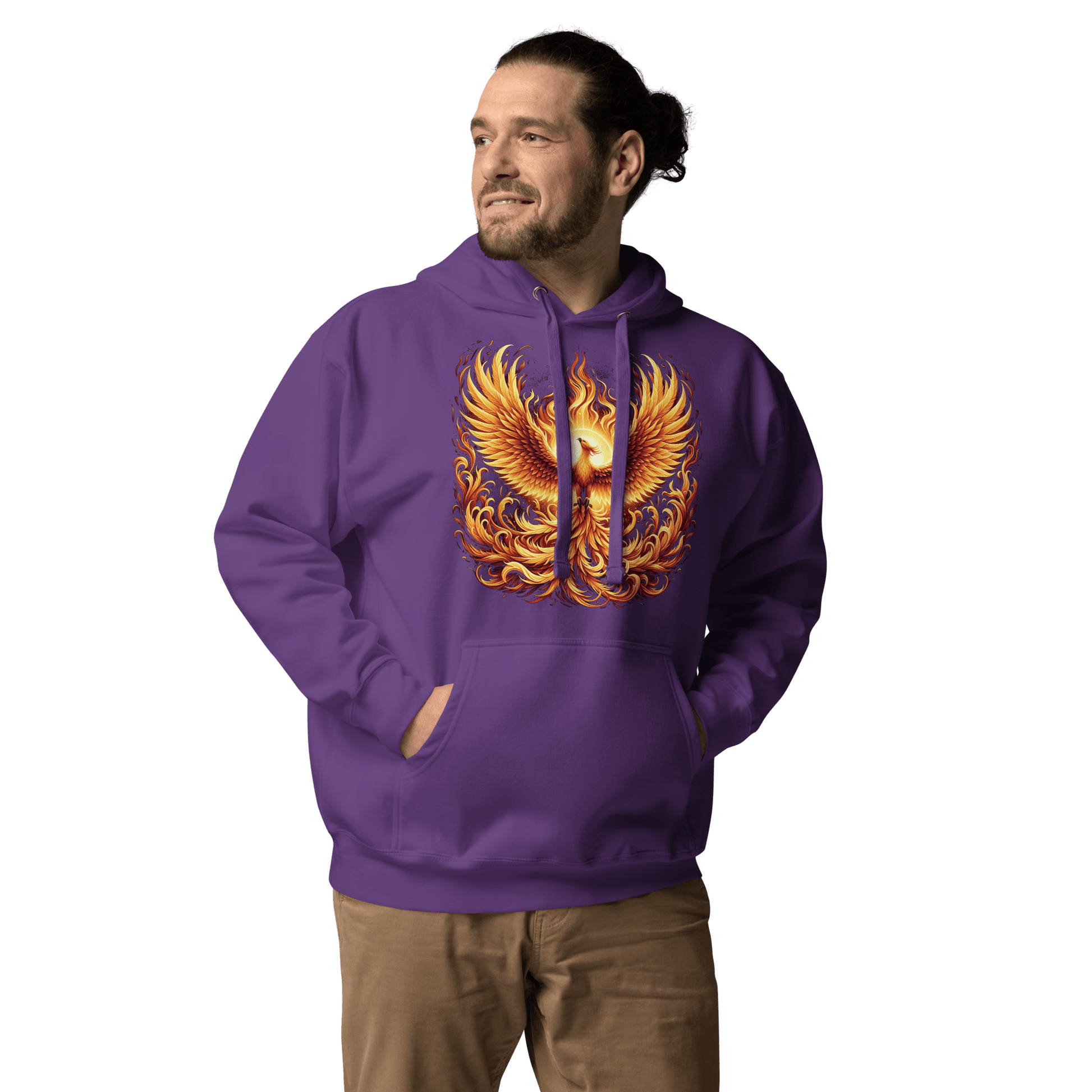 Unisex Premium Kapuzenpullover "Phoenix" - Artexio