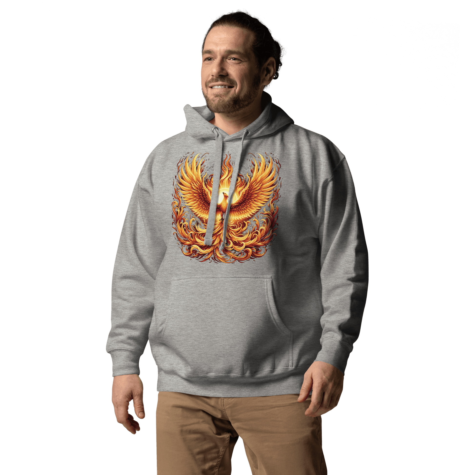 Unisex Premium Kapuzenpullover "Phoenix" - Artexio