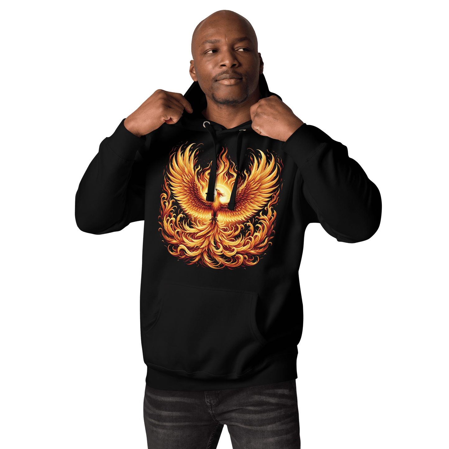 Unisex Premium Kapuzenpullover "Phoenix" - Artexio