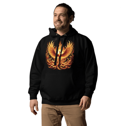 Unisex Premium Kapuzenpullover "Phoenix" - Artexio