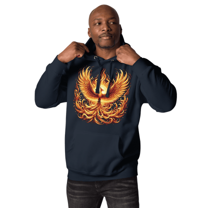 Unisex Premium Kapuzenpullover "Phoenix" - Artexio