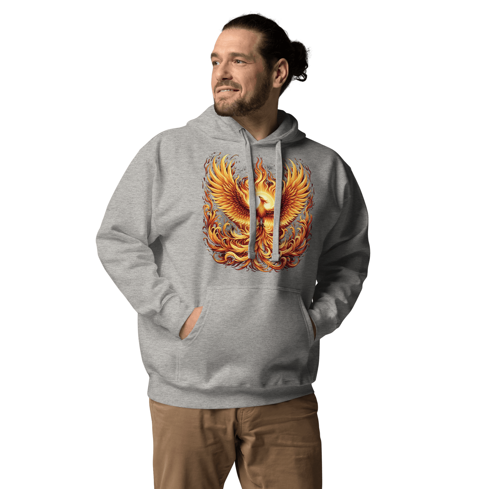 Unisex Premium Kapuzenpullover "Phoenix" - Artexio