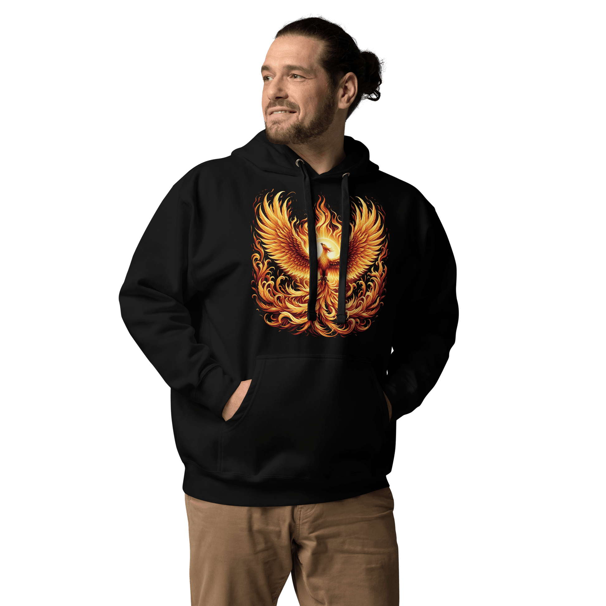 Unisex Premium Kapuzenpullover "Phoenix" - Artexio