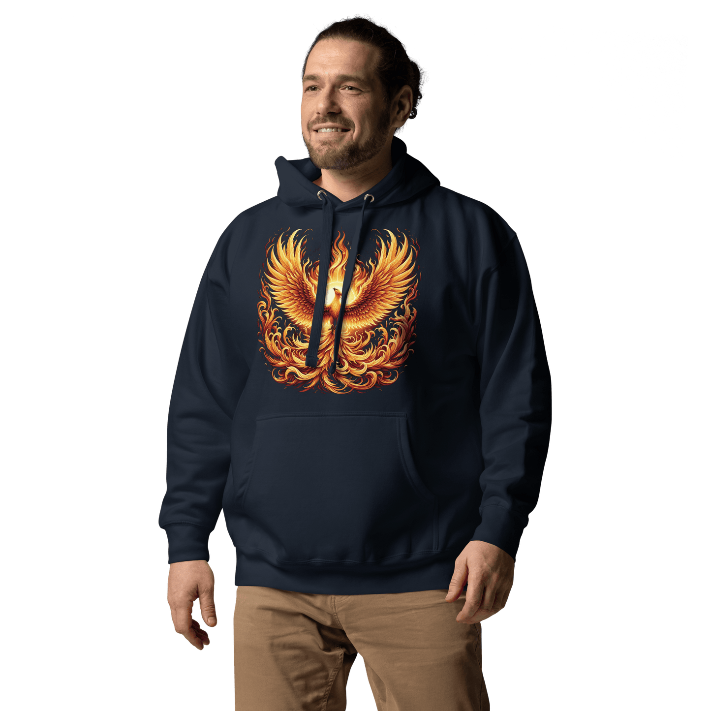 Unisex Premium Kapuzenpullover "Phoenix" - Artexio